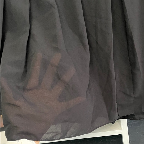 2 skirts. Green Ruffled Tiered Skirt 1X + Black Pleated Skirt 16w Duo. - Picture 2 of 8